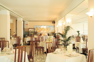 La sala ristorante