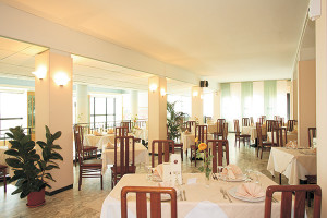 La sala ristorante