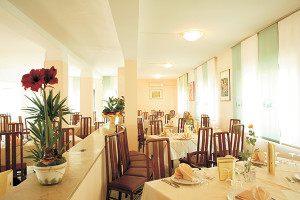 La sala ristorante